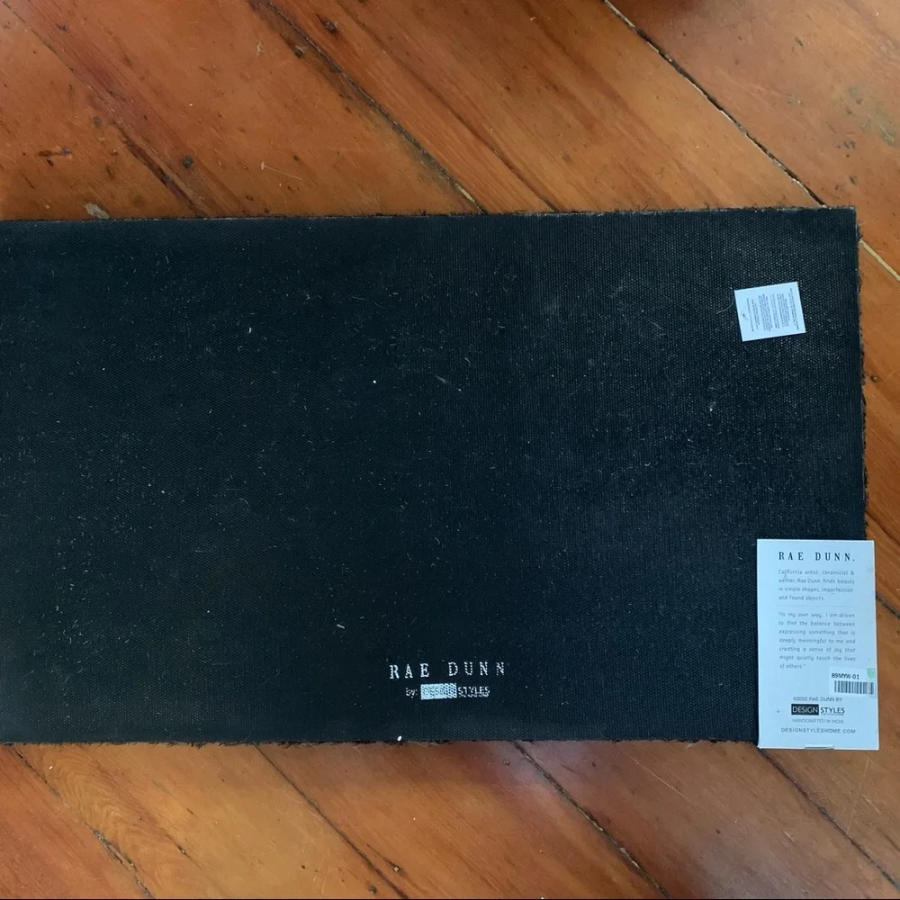 Rae Dunn BOO. Door Mat